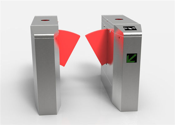 China Biometric Identifications Flap Barrier Gate supplier