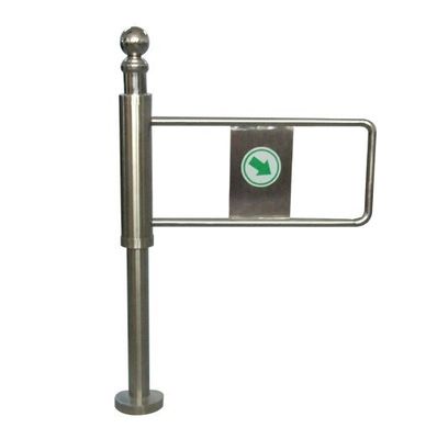 China 90 Rotation Degree Manual Swing Pedestrian Turnstile Gate supplier