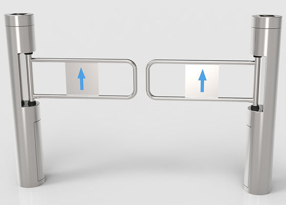 China Bidirectional Manual Swing Pedestrian Turnstile Gate supplier