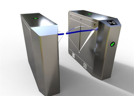 China Glass Arm Waist Height Turnstiles supplier