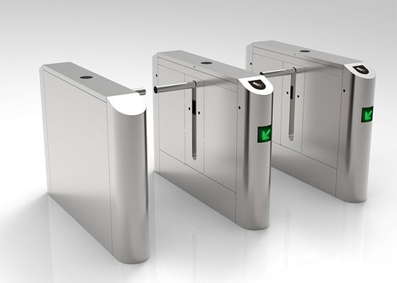 China Anti - Pinch Drop Arm Turnstile supplier