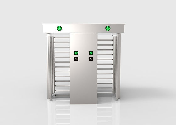 Double Lane Full Height Turnstile Gate supplier