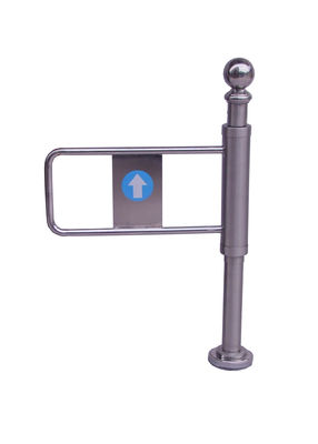 SS304 Manual Swing Pedestrian Turnstile Gate supplier